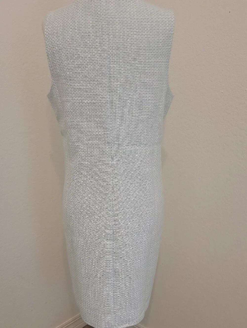 J. Crew Sleeveless Button-Front Midi Dress